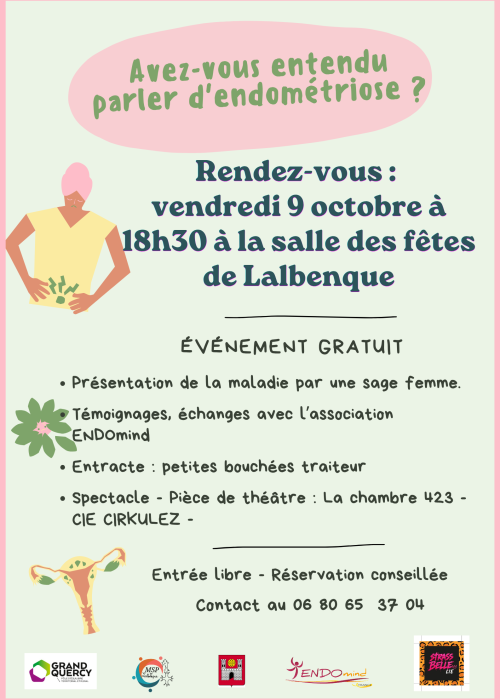 Lalbenque medecin endométriose spectacle